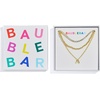 image:imageBaubleBar Kenna PreLayered Initial Necklace GoldPlated Fashion Jewelry Gifts for Women Beautiful and TrendyQ