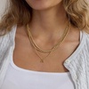 image:imageBaubleBar Kenna PreLayered Initial Necklace GoldPlated Fashion Jewelry Gifts for Women Beautiful and TrendyY