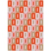 image:imageBaubleBar On Repeat Custom Blanket PinkOrange Letter APinkOrange