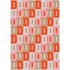 image:imageBaubleBar On Repeat Custom Blanket PinkOrange Letter APinkOrange