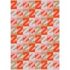 image:imageBaubleBar On Repeat Custom Blanket PinkOrange Letter APinkOrange
