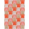 image:imageBaubleBar On Repeat Custom Blanket PinkOrange Letter APinkOrange
