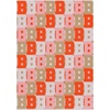 image:imageBaubleBar On Repeat Custom Blanket PinkOrange Letter APinkOrange