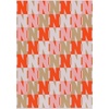image:imageBaubleBar On Repeat Custom Blanket PinkOrange Letter APinkOrange