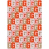 image:imageBaubleBar On Repeat Custom Blanket PinkOrange Letter APinkOrange