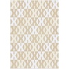 image:imageBaubleBar On Repeat Custom Blanket PinkOrange Letter CNaturalBeige
