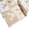 image:imageBaubleBar On Repeat Custom Blanket PinkOrange Letter CNaturalBeige