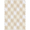 image:imageBaubleBar On Repeat Custom Blanket PinkOrange Letter CNaturalBeige