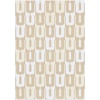 image:imageBaubleBar On Repeat Custom Blanket PinkOrange Letter CNaturalBeige