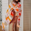 image:imageBaubleBar On Repeat Custom Blanket PinkOrange Letter CPinkOrange