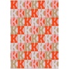 image:imageBaubleBar On Repeat Custom Blanket PinkOrange Letter CPinkOrange