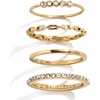 image:imageBaubleBar Waterproof Ring Sets  Layered Rings for Women 100 Waterproof Fashion Jewelry Trendy Stackable Rings Everyday Wear Dress Up or Down Flawless and StylishCamille