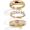 image:imageBaubleBar Waterproof Ring Sets  Layered Rings for Women 100 Waterproof Fashion Jewelry Trendy Stackable Rings Everyday Wear Dress Up or Down Flawless and StylishGreta