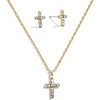 image:imageBaubleBar Cross Statement Necklace Giftable Fashion Jewelry for Women Perfect for Birthday Christmas Valentines Day and EasterCross Gift Set
