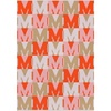 image:imageBaubleBar On Repeat Custom Blanket PinkOrange Letter APinkOrange