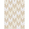 image:imageBaubleBar On Repeat Custom Blanket PinkOrange Letter CNaturalBeige
